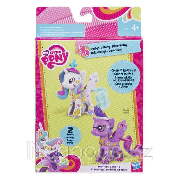 Hasbro My Little Pony B3589 Создай свою пони (в ассортименте) - фото 3 - id-p95637213