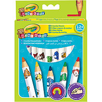 Crayola 3678C Набор 8 толстых карандашей для малышей