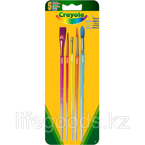 Crayola 3007 Кисточки для красок, 5 шт, фото 2