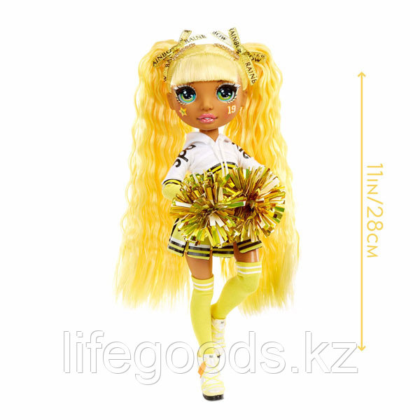 Rainbow High 572053 Кукла Cheer Doll - Sunny Madison (Yellow) - фото 2 - id-p95637245
