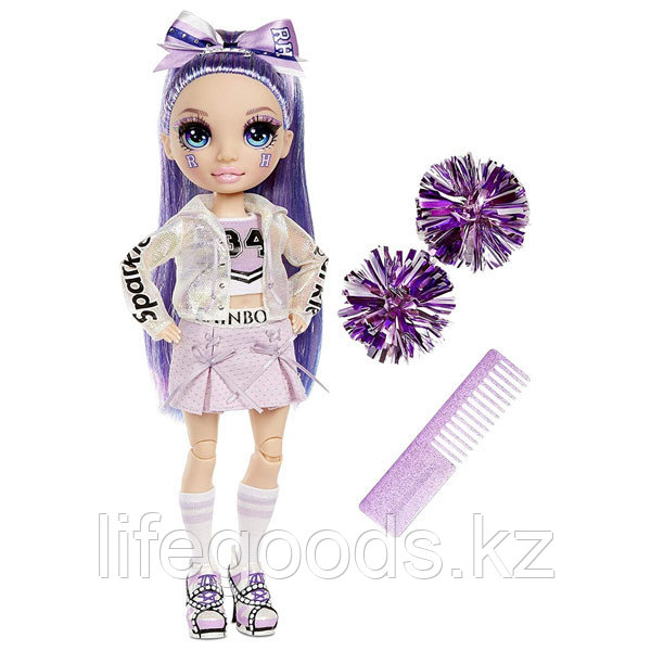 Rainbow High 572084 Кукла Cheer Doll - Violet Willow (Purple) - фото 1 - id-p95637246