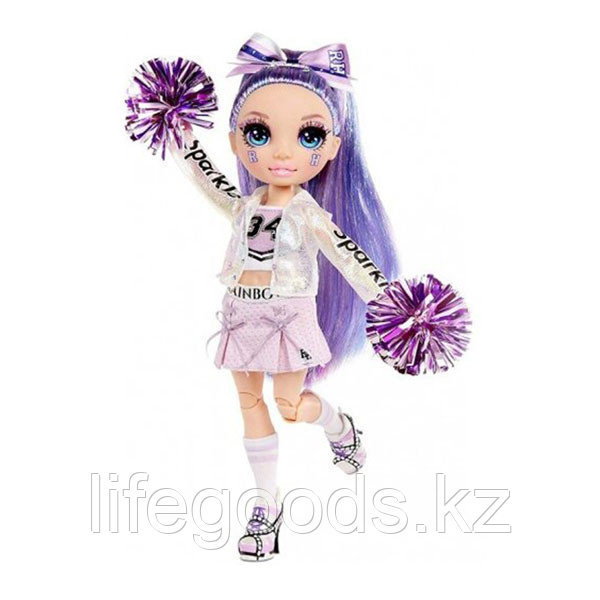 Rainbow High 572084 Кукла Cheer Doll - Violet Willow (Purple) - фото 2 - id-p95637246