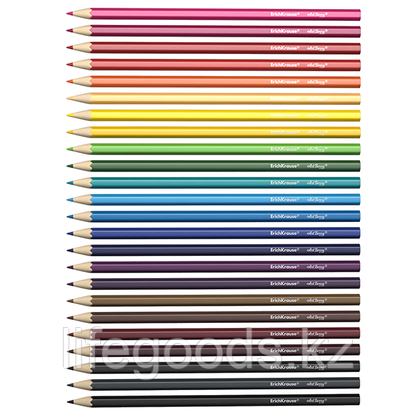 ArtBerry 32880 Цветные карандаши шестигранные ArtBerry, 24 цвета - фото 2 - id-p95638064