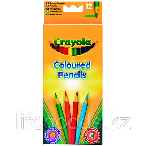 Crayola 3612 Цветные карандаши,12 шт, фото 2