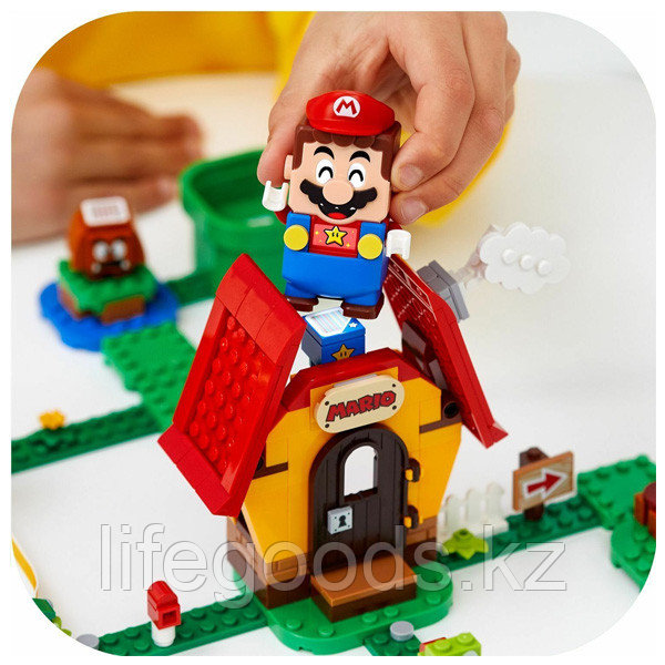 LEGO Super Mario 71367 Конструктор ЛЕГО Супер Марио Дополнительный наборДом Марио и Йоши" - фото 7 - id-p95636305