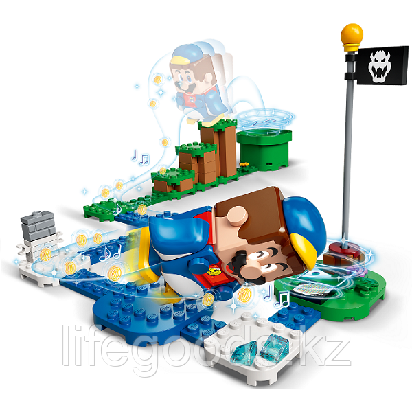 LEGO Super Mario 71384 Конструктор ЛЕГО Супер Марио Набор усиленийМарио-пингвин" - фото 5 - id-p95636309