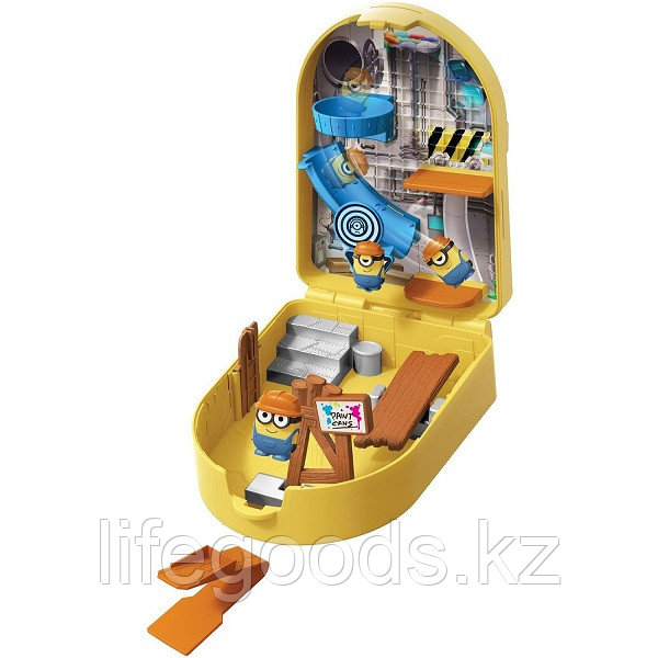 Mattel Minions GMD86 Переносной игровой наборКатапульта для миньонов" Стройка - фото 3 - id-p95639604