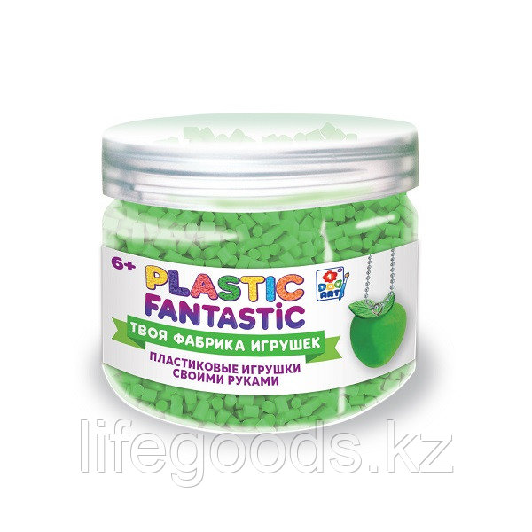 1toy T20219 Plastic Fantastic Гранулированный пластик в баночке 95 г, (зеленый с аксессуарами) - фото 1 - id-p95639607