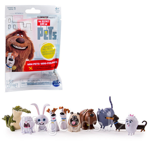 Secret Life of Pets 72800 Тайная жизнь домашних животных Мини-фигурка в мягкой упаковке - фото 1 - id-p95639660