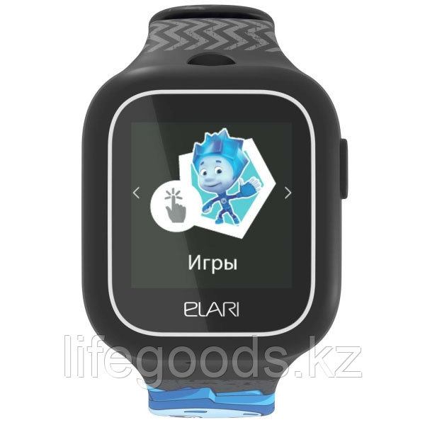 Elari ELFT-L/BLK Часы KidPhone FixiTime Lite черные - фото 2 - id-p95637435
