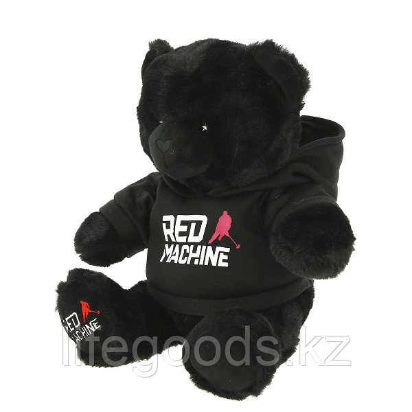 SOFTOY C2011325 Игрушка мягкая Медведь черный в толстовке 25 см. - фото 2 - id-p95639728