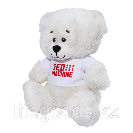 SOFTOY 6161/W/40 Медведь в белой футболке 40 см., фото 2