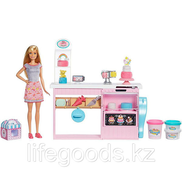 Mattel Barbie GFP59 Барби Кондитерский магазин - фото 1 - id-p95638243