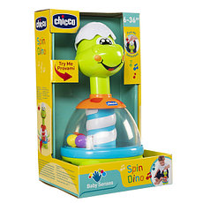 CHICCO TOYS 97110AR Игрушка-юла музыкальнаяДинозаврик", фото 3