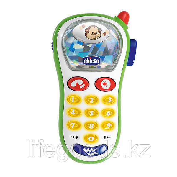 CHICCO TOYS 60067A Игрушка телефон музыкальный с фото с 6 месяцев - фото 1 - id-p95636574