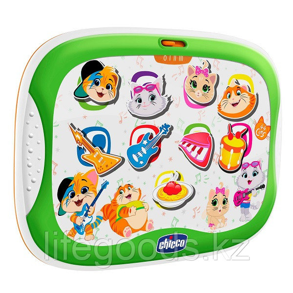 CHICCO TOYS 100251AR Игрушка музыкальнаяПланшет" 44 Котенка - фото 1 - id-p95636578