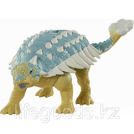 Mattel Jurassic World GWY27 Фигурка Мир Юрского Периода Рычащий динозавр Анкилозавр, фото 2