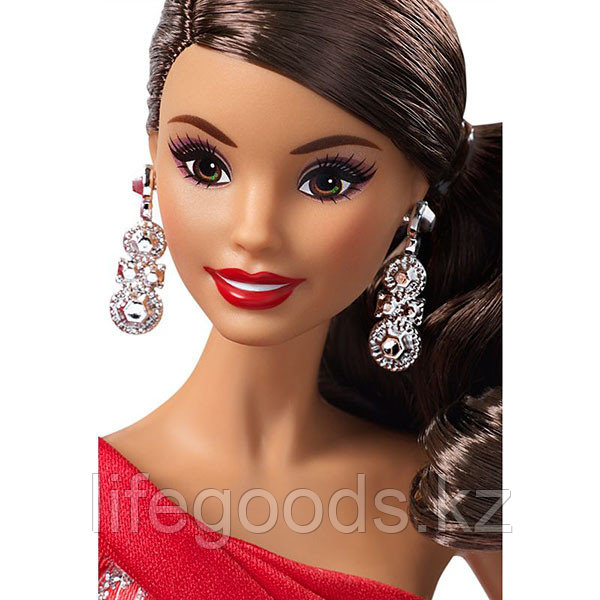 Mattel Barbie FXF03 Барби Праздничная кукла брюнетка - фото 3 - id-p95638277