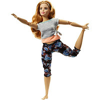 Mattel Barbie FTG84 Барби Безграничные движения Шатенка