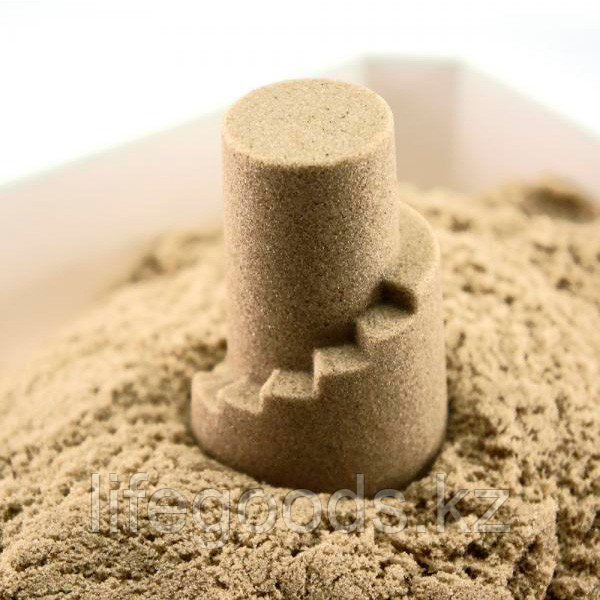 Kinetic sand 71409-2-6026697 Кинетик сэнд Кинетический песок для лепки, коричневый - фото 3 - id-p95639806