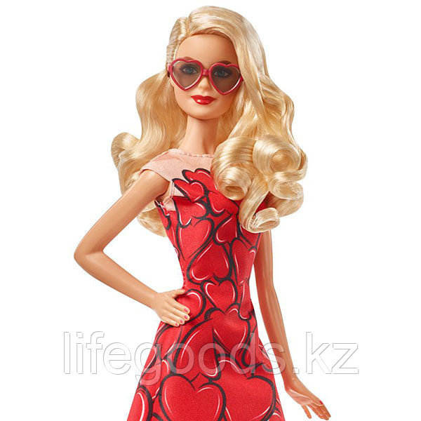 Mattel Barbie FXC74 Барби Коллекционная кукла в красном платье - фото 5 - id-p95638290