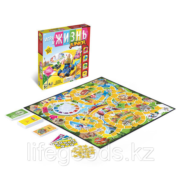 Hasbro Other Games B0654 Настольная игра Моя первая игра - Игра в жизнь