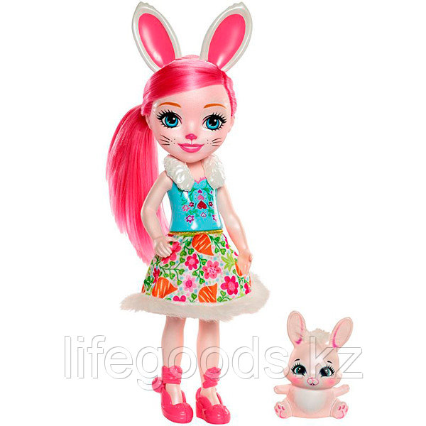 Mattel Enchantimals FRH52 Большая кукла с любимой зверюшкой - фото 1 - id-p95638335