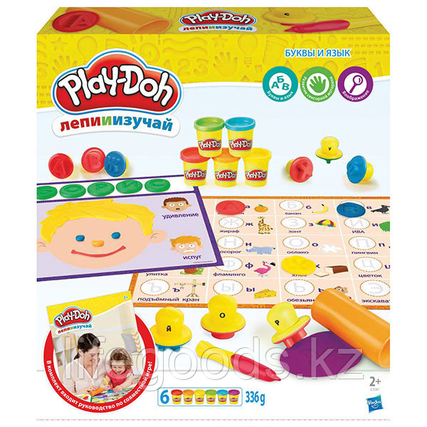 Hasbro Play-Doh C3581 Игровой наборБуквы и языки" - фото 4 - id-p95639968