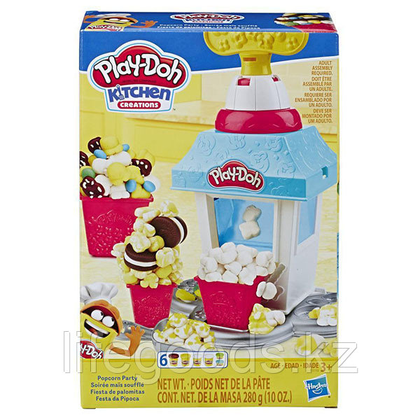 Hasbro Play-Doh E5110 Игровой набор для лепкиПопкорн-Вечеринка" - фото 2 - id-p95639973