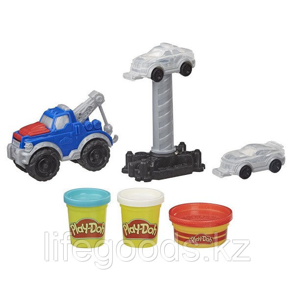 Hasbro Play-Doh E6690 Игровой набор WheelsЭвакуатор" - фото 1 - id-p95639979