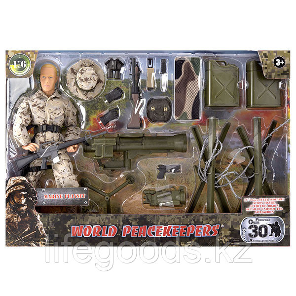 World Peacekeepers MC90601 Игровой наборПехотинец" 1:6 - фото 1 - id-p95638660