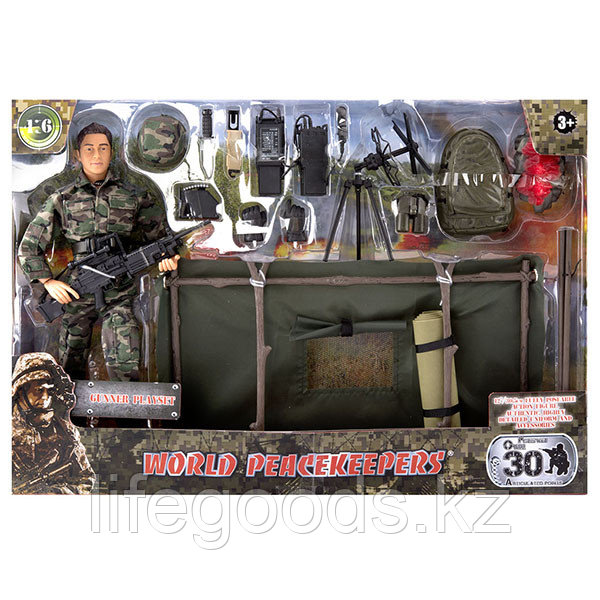 World Peacekeepers MC90402 Игровой наборАртиллерист" 1:6 - фото 1 - id-p95638683