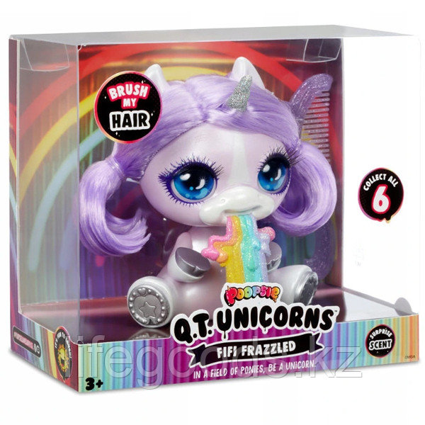 Poopsie Surprise Unicorn 567301-PUR Фиолетовый единорог с волосами c аксессуарами - фото 4 - id-p95638696