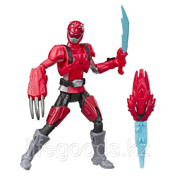 Hasbro Power Rangers E6029 Красный Рейнджер с боевым ключом - фото 1 - id-p95640385
