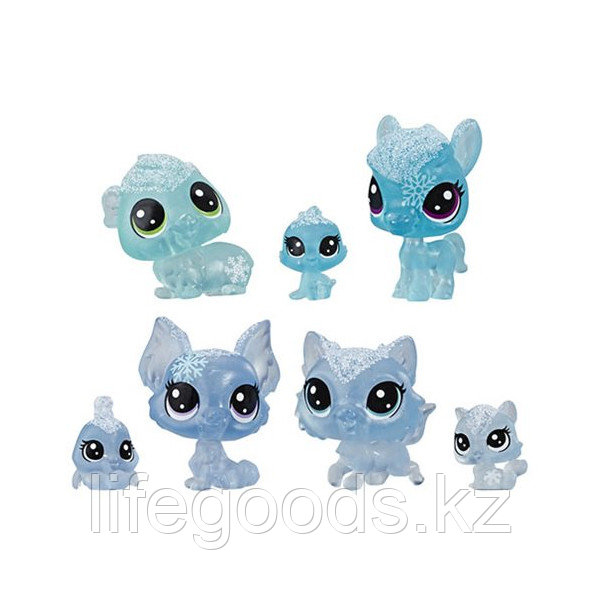 Hasbro Littlest Pet Shop E5483 Игровой набор 7 петовХолодное царство" - фото 2 - id-p95638768