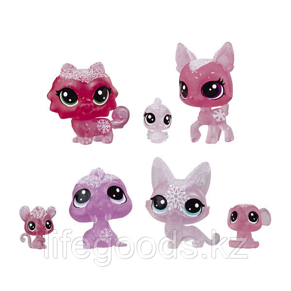 Hasbro Littlest Pet Shop E5483 Игровой набор 7 петовХолодное царство" - фото 4 - id-p95638768