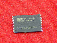 TC58BVG0S3HTA00 Флеш-память NAND, 3.3В, 1Гб, TSSOP-48