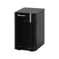 Сетевой видеорегистратор  Surveon  SMR5020  20 каналов  Настольный  2 интерфейса Ethernet (RJ-45)  1 Главный