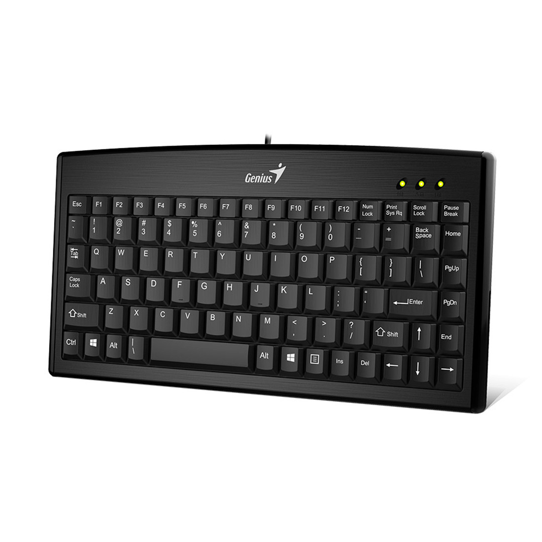 Клавиатура Genius LuxeMate 100 USB Чёрный - фото 1 - id-p95664397