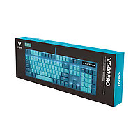 Клавиатура Rapoo V500PRO Cyan Blue, фото 3