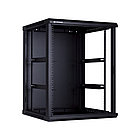 15U Телекоммуникационный шкаф настенный, 600*600*766, цвет чёрный LinkBasic, фото 2