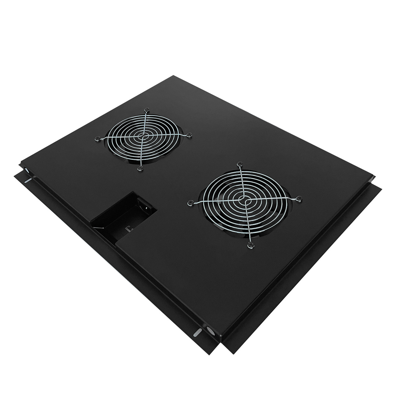 LinkBasic Вентиляторная панель для напольных шкафов,на 2 вентилятора, 600 мм - фото 5 - id-p95666035