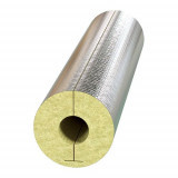 Цилиндры Ду 25 мм (50 мм толщина) из минеральной ваты фольгированный для теплоизоляции, фото 1