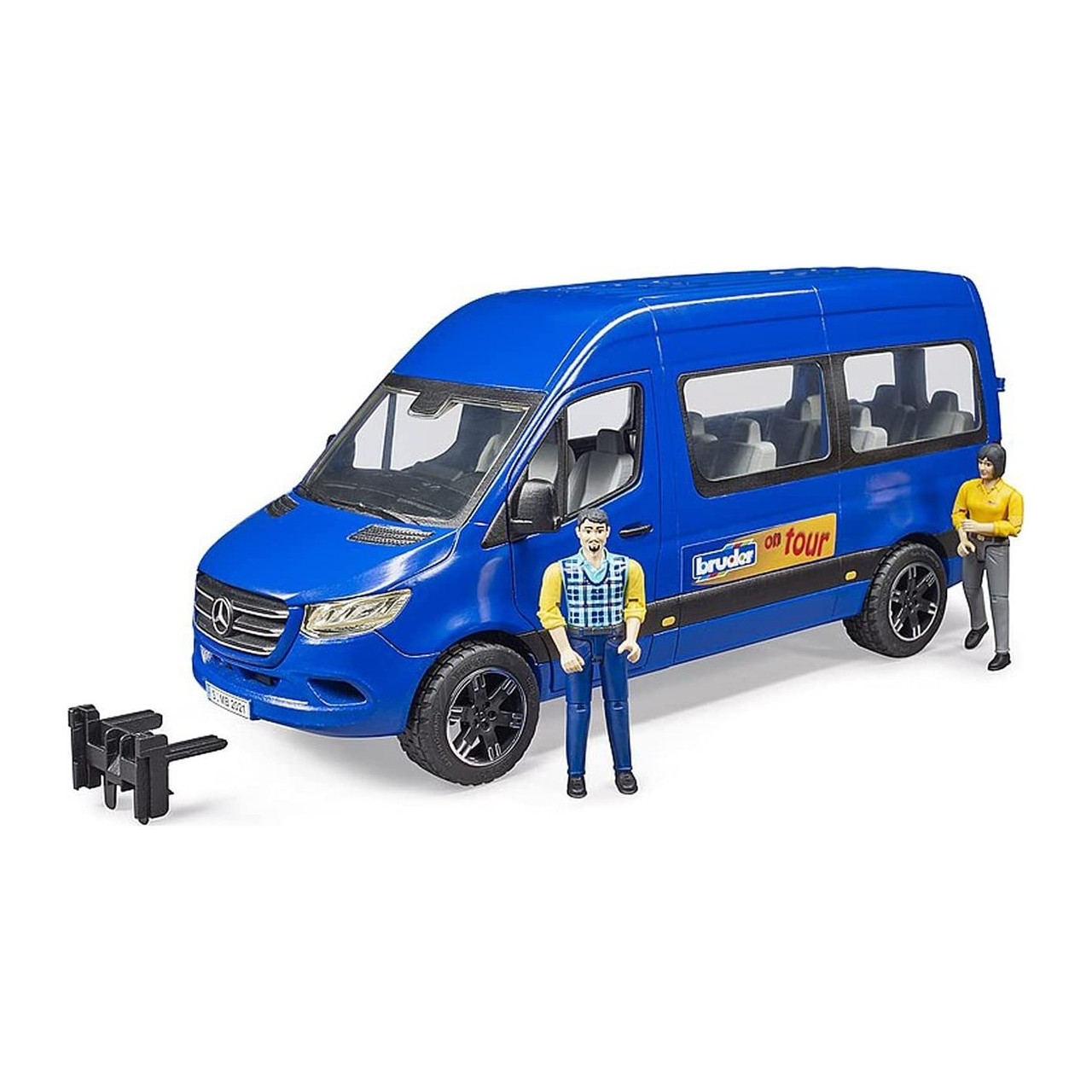 Bruder Машина Mercedes-Benz Sprinter с 2 фигурками