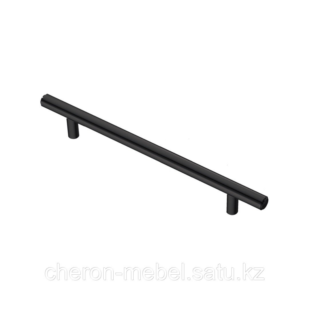 Ручка-рейлинг Ø10 мм, 160 мм, матовый черный