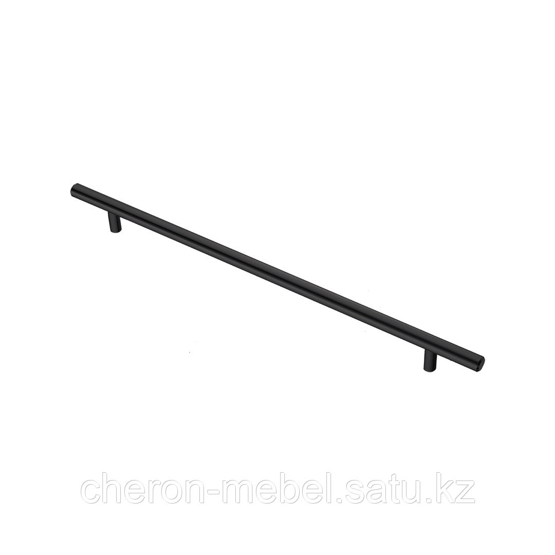 Ручка-рейлинг Ø10 мм, 288 мм, матовый черный