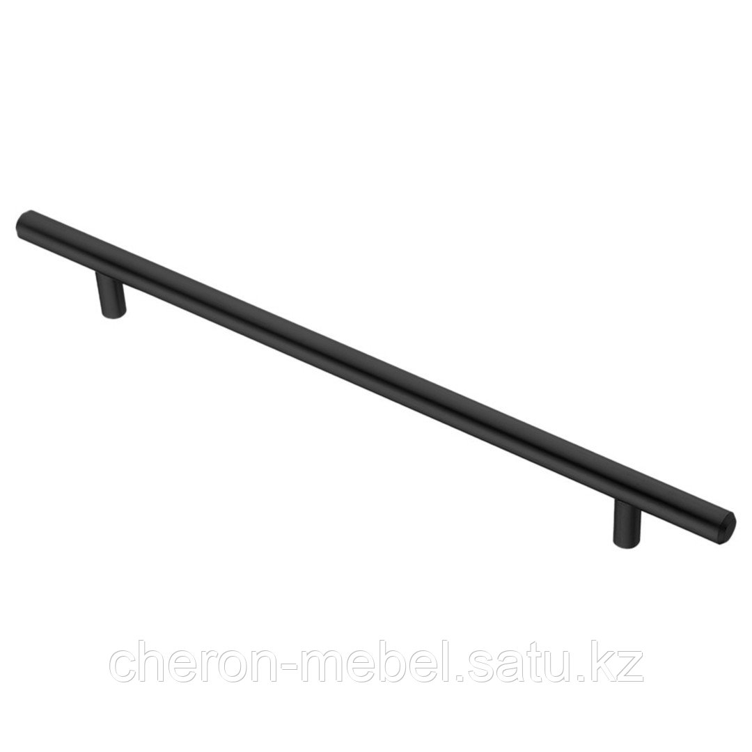 Ручка-рейлинг Ø12 мм, 352 мм, матовый черный