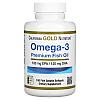 Витамины Оmega 3 Premium Fish Oil California gold Nutrition, 100 капсул
