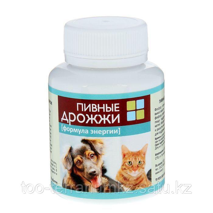 Пивные дрожжи "Формула энергии" для кошек и собак, с фосфором - фото 1 - id-p95694726