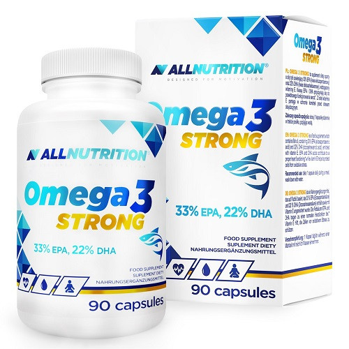 Витамины AllNutrition Omega 3 Strong 90 капс